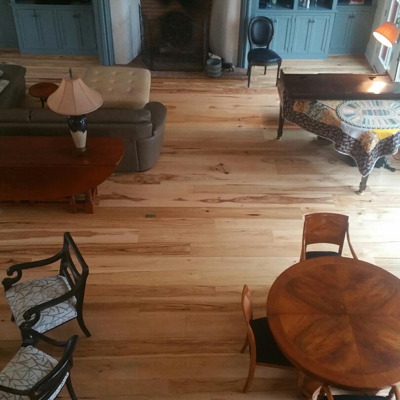 Wooden tile floors